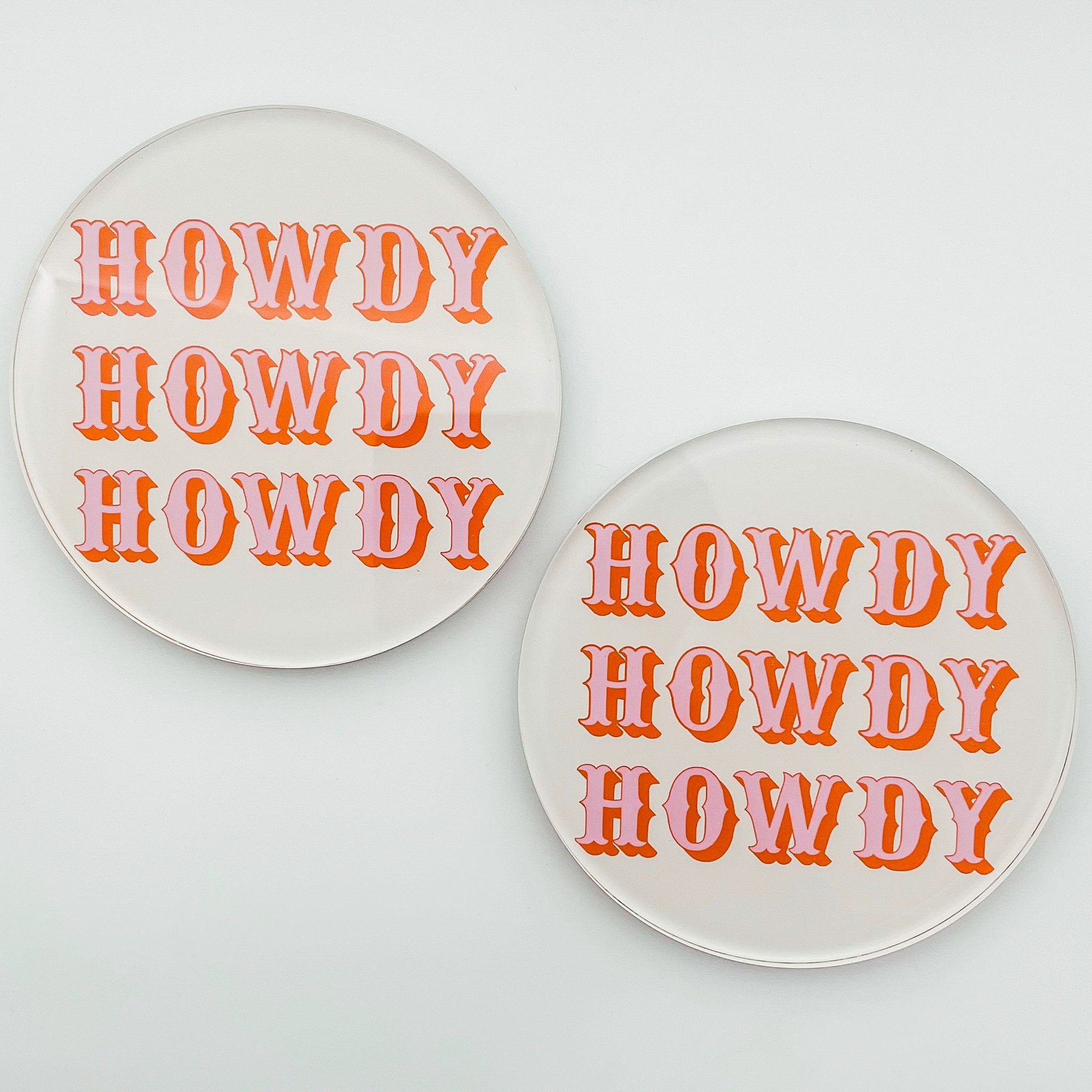 Howdy Honey Coasters