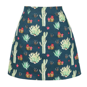 Cactus Mini Skirt