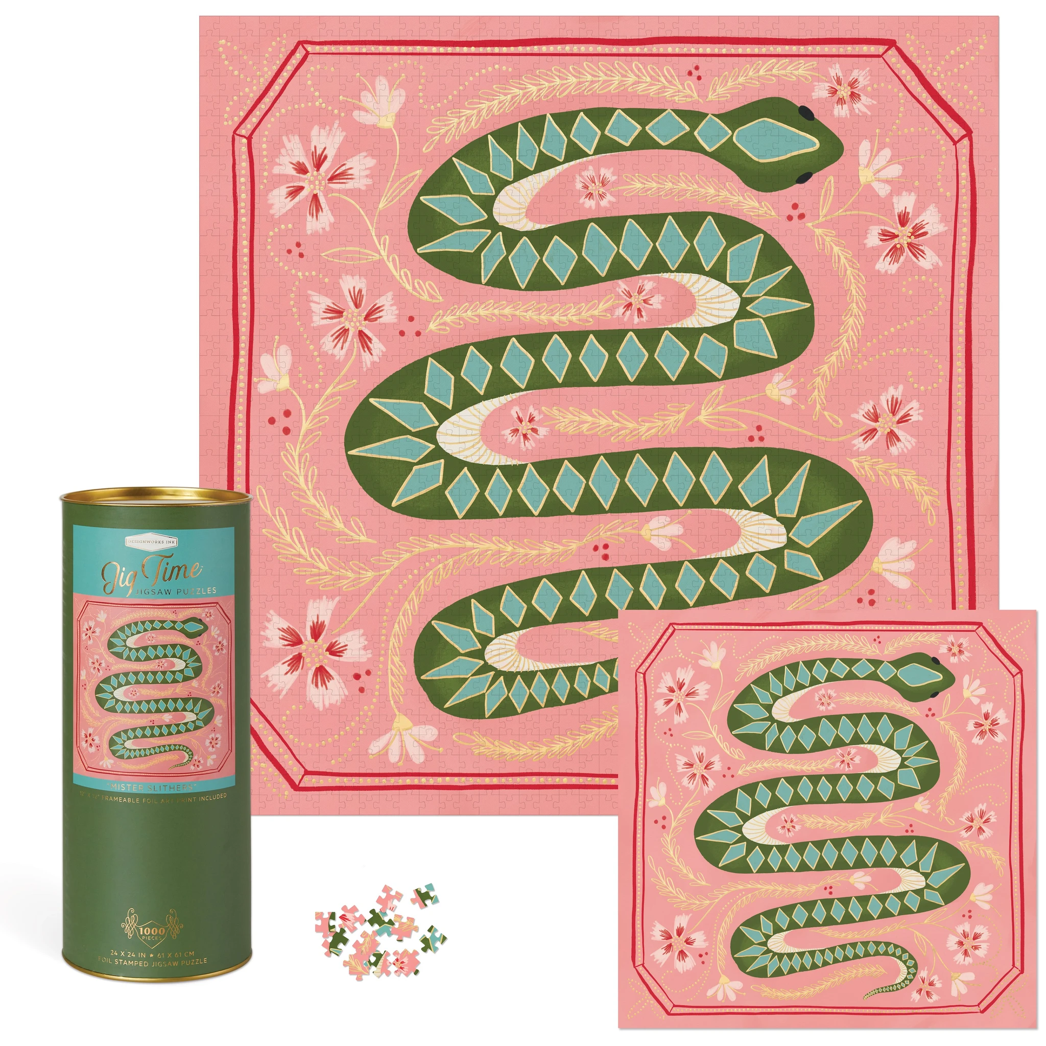 Groovy Mister Slithers 1000 pc Puzzle