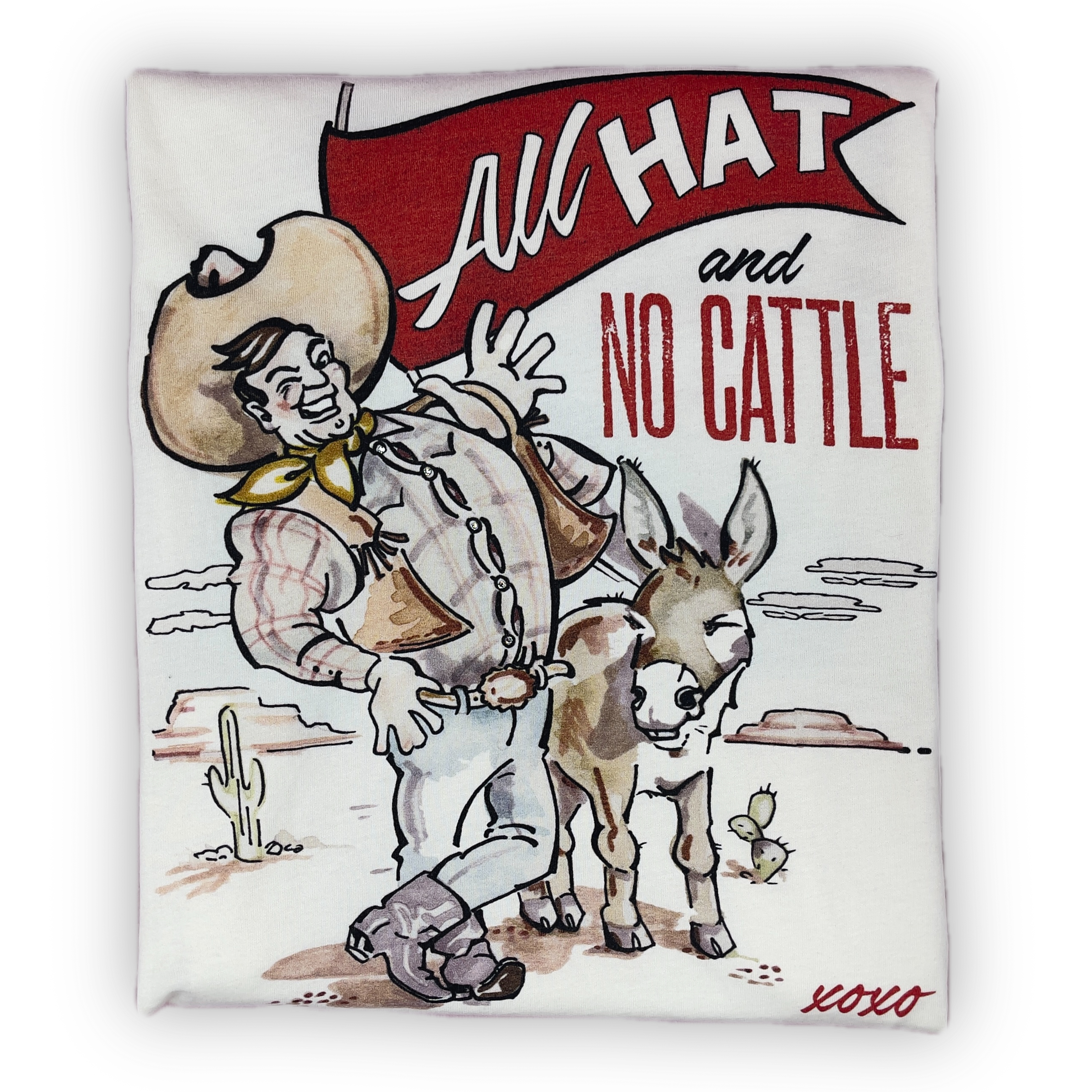 All Hat and NO Cattle Super Soft T-Shirt