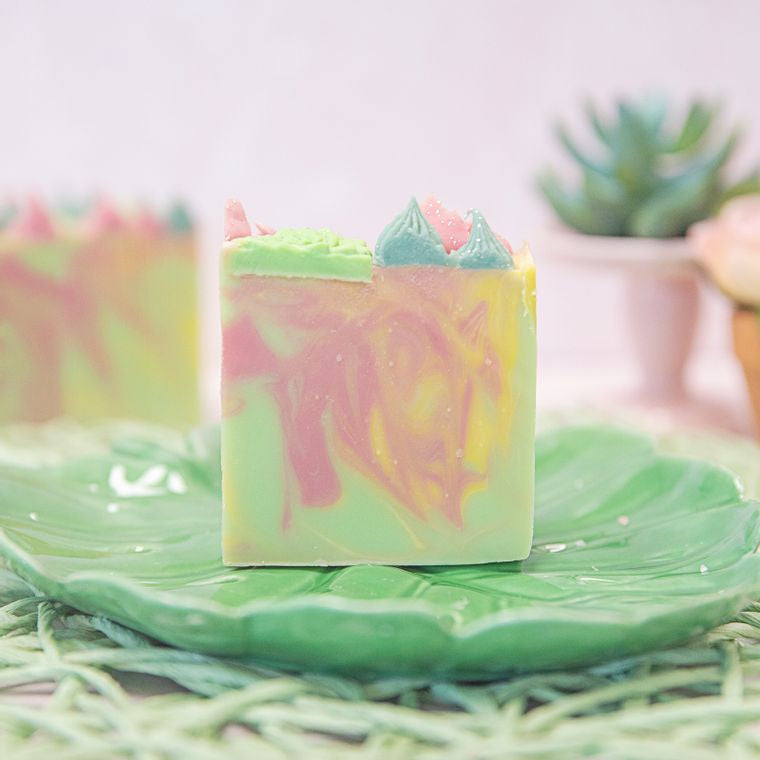 Succulent Soap I Never Promised you a rose garden