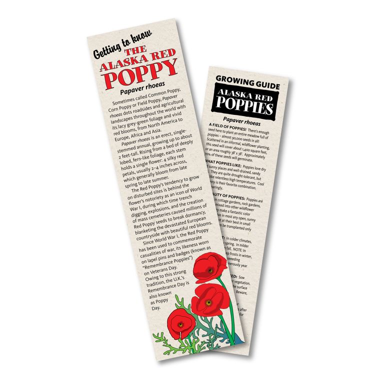 Alaska Red Poppy Seed Grow Kit