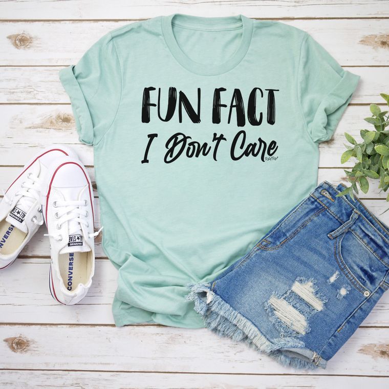 Fun Fact Mint Green T-Shirt