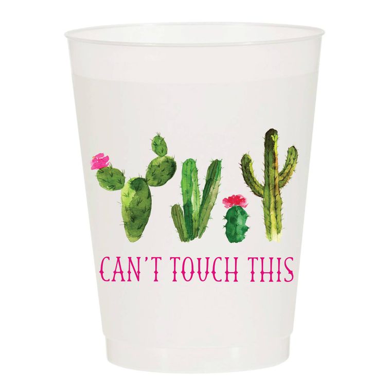 Can't Touch This Set of 10 Party Cups